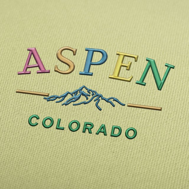 Aspen Colorado Embroidery Designs Download - EmbroideryDownload