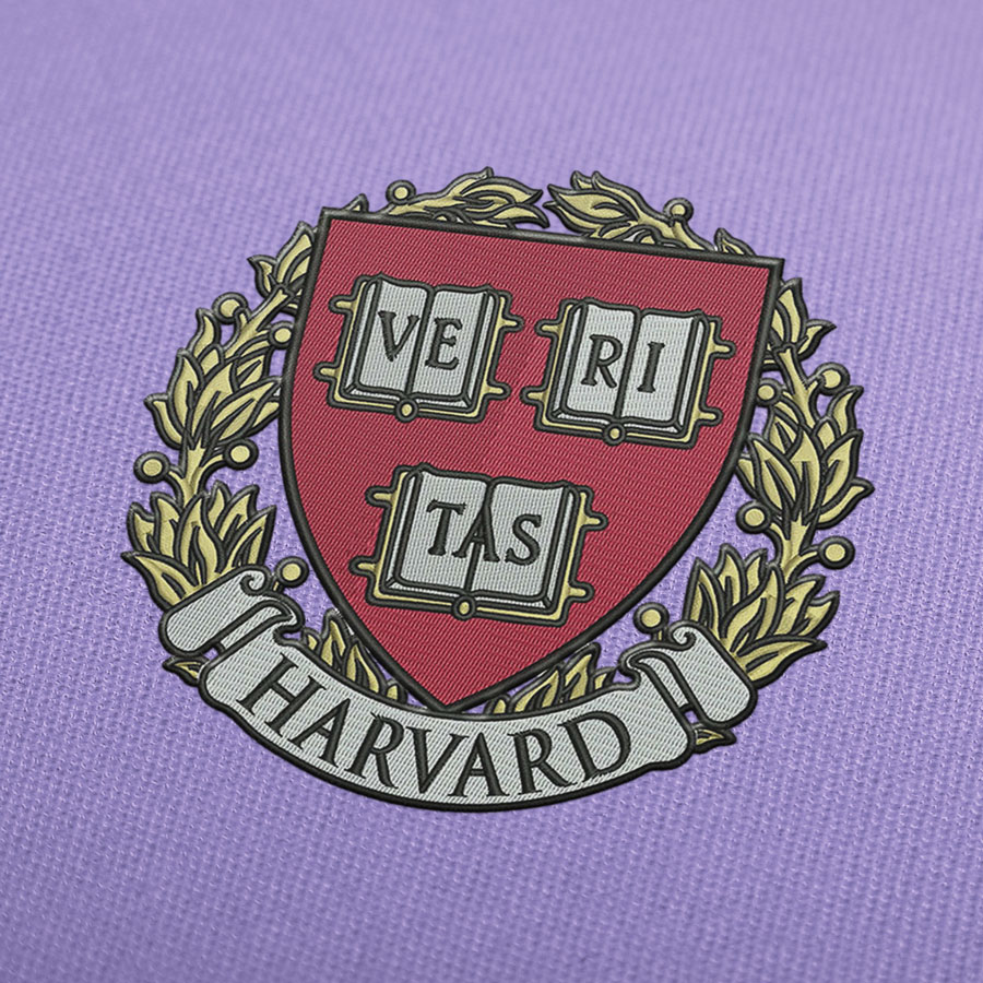 harvard-logo-embroidery-design-logo-mockup