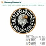 Harley-Davidson-Eagle-Color-Chart-Bordados