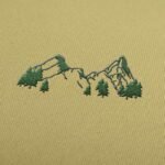 Mountain-embroidery-design-logo